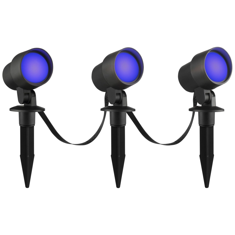 Smart spike light set Kamara RGB - 3 pieces - 3 meter cord and plug Brilliant 4004353453717