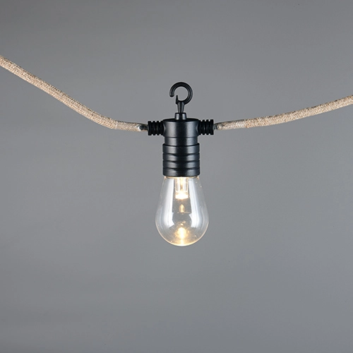 String lights Ember brown cord Trio 4017807687767