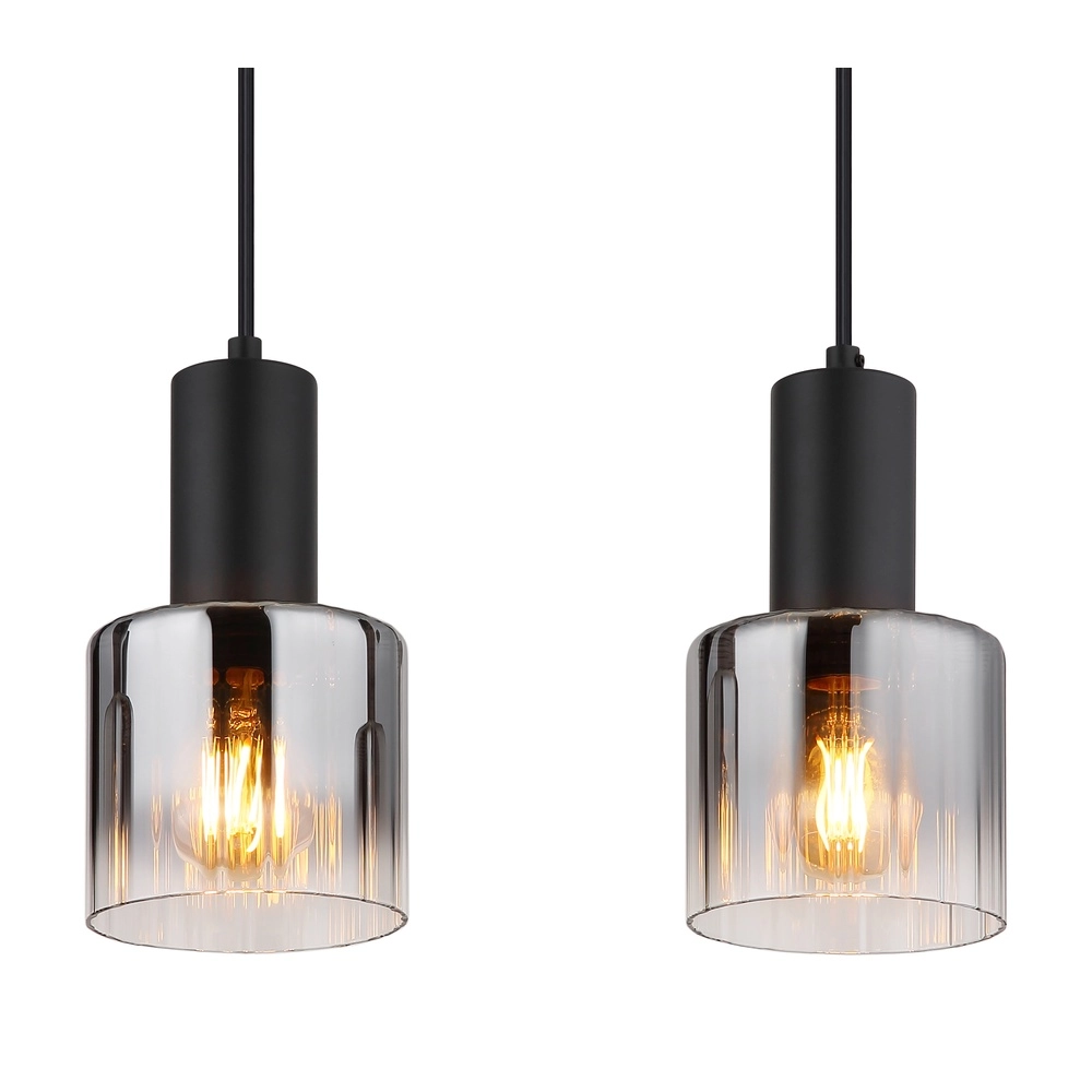 Design pendant lamp Jack 4-light black Globo 9007371507832