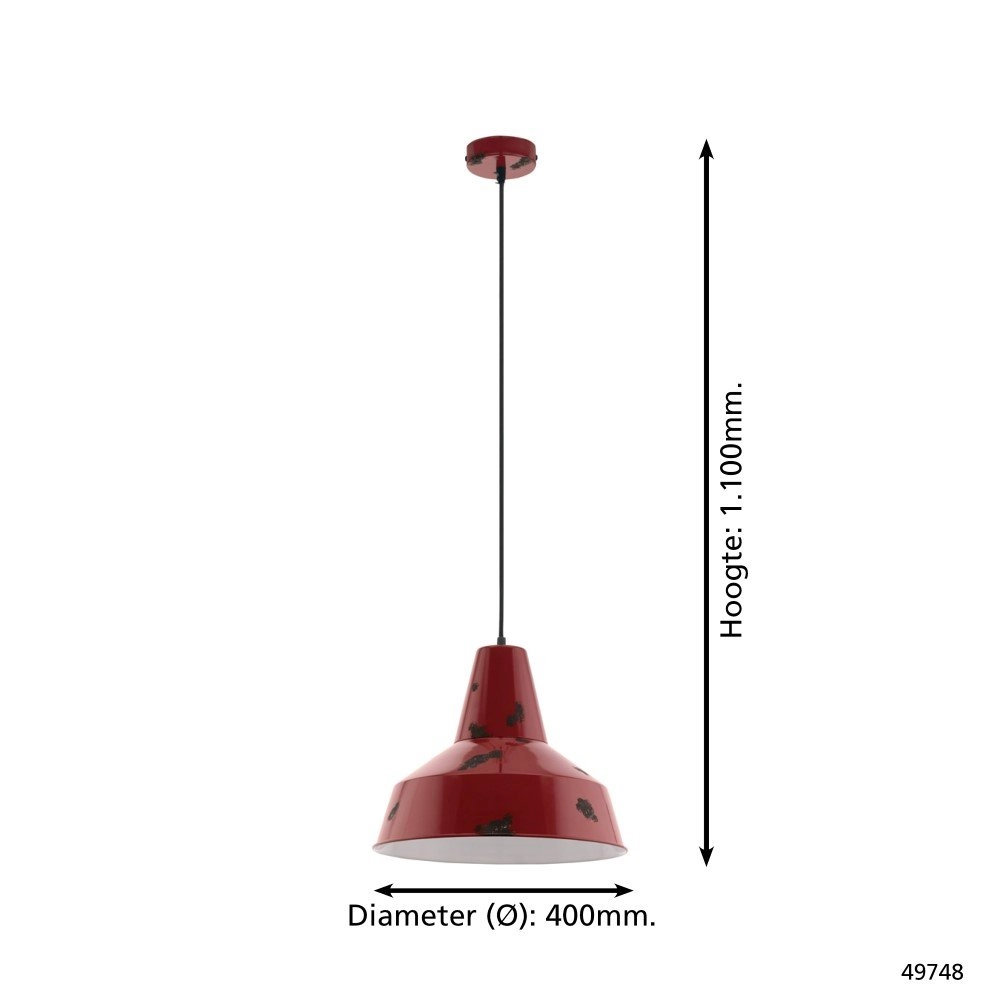 Pendant lamp Somerton 40cm Eglo 9002759497484