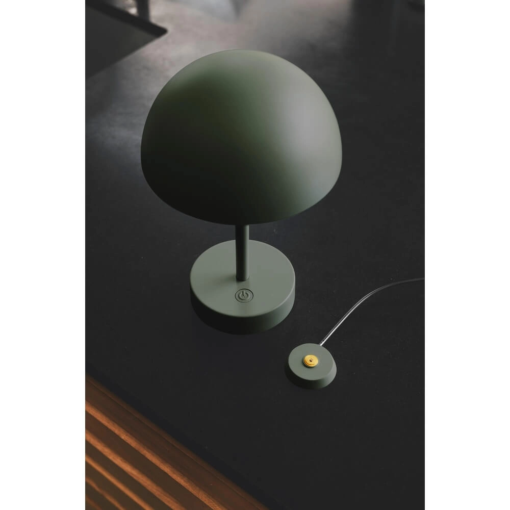 Rechargeable table lamp Ellen green Nordlux 5704924017506