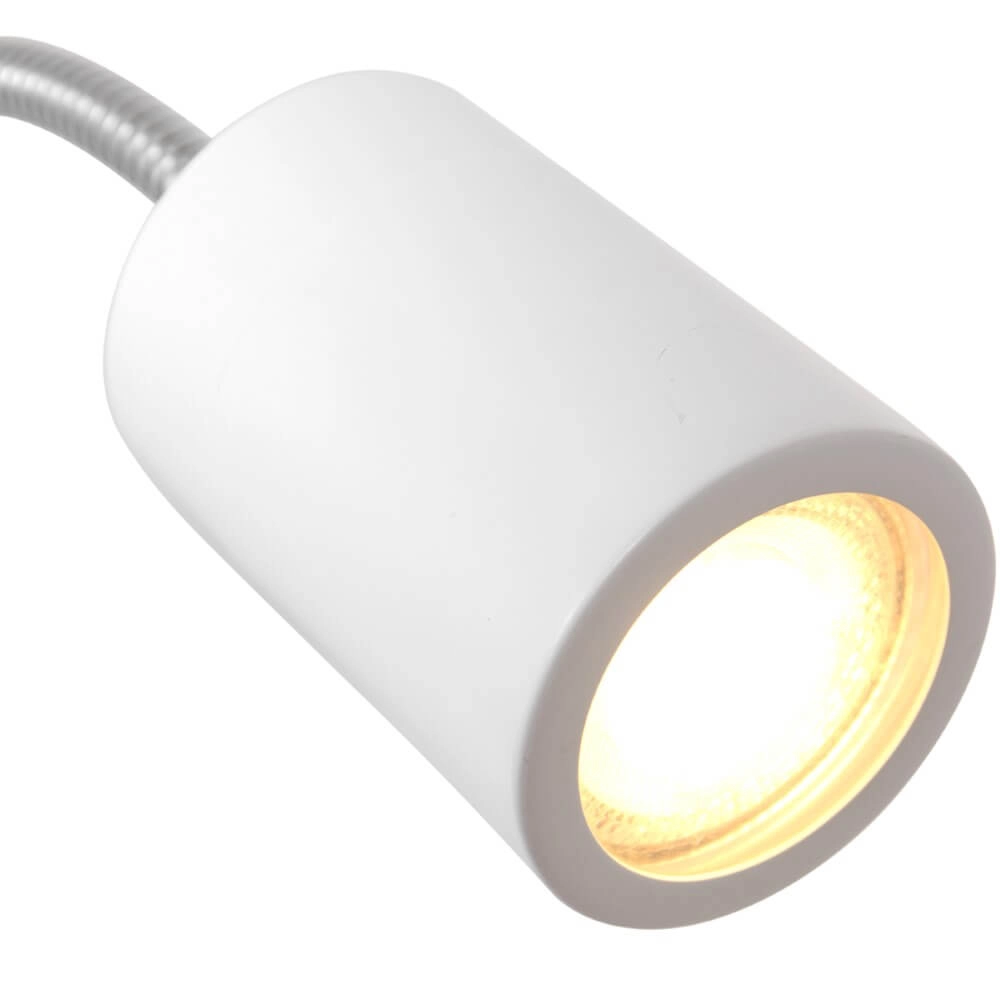 Bedside lamp flexible Upround white Steinhauer 8712746161366