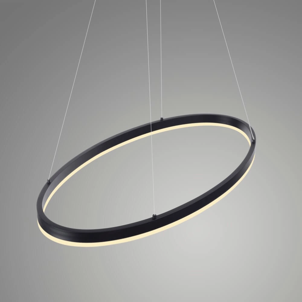 Anthracite pendant lamp Titus Ø 80cm Paul Neuhaus 4012248375211