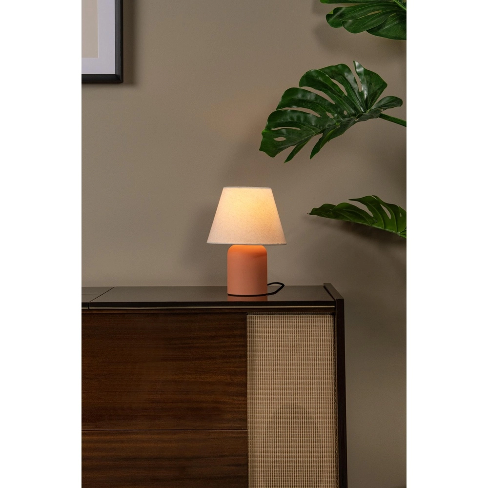 Table lamp Macia terracotta Lucide 5411212061584