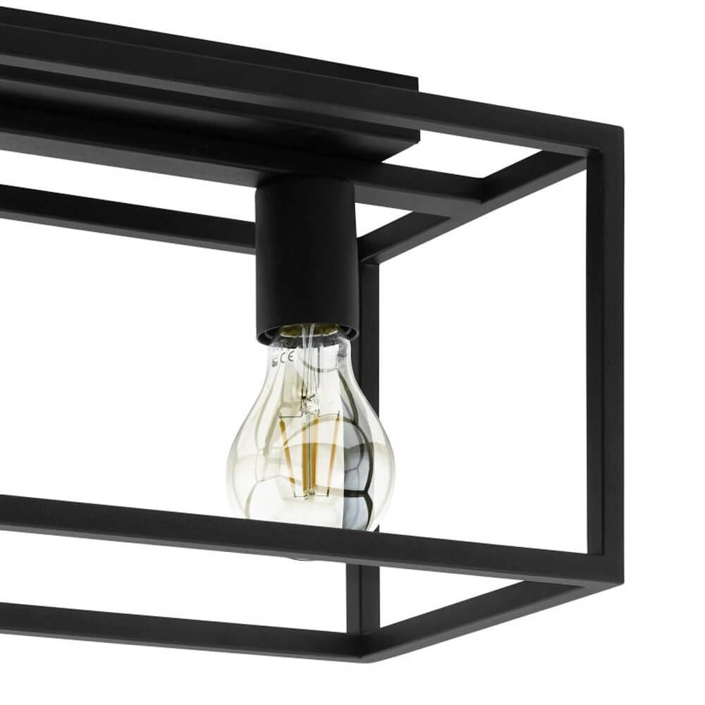 Black ceiling lamp Eldrick Eglo 9002759322533