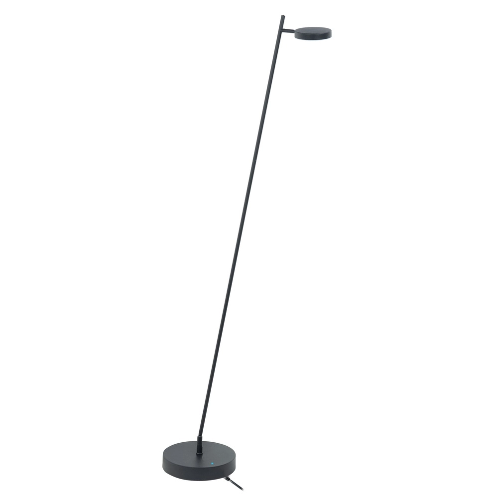 Design floor lamp Round Move + battery Black rechargeable