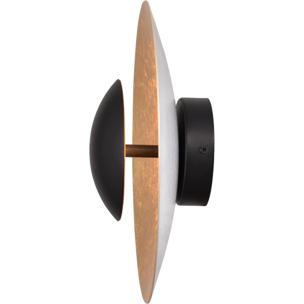 Wall lamp Zyan black with gold Masterlight 8718121207490