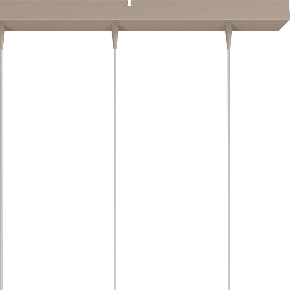 5-light pendant lamp Talana beige terra Ø 6cm DTW Masterlight 8718121399034
