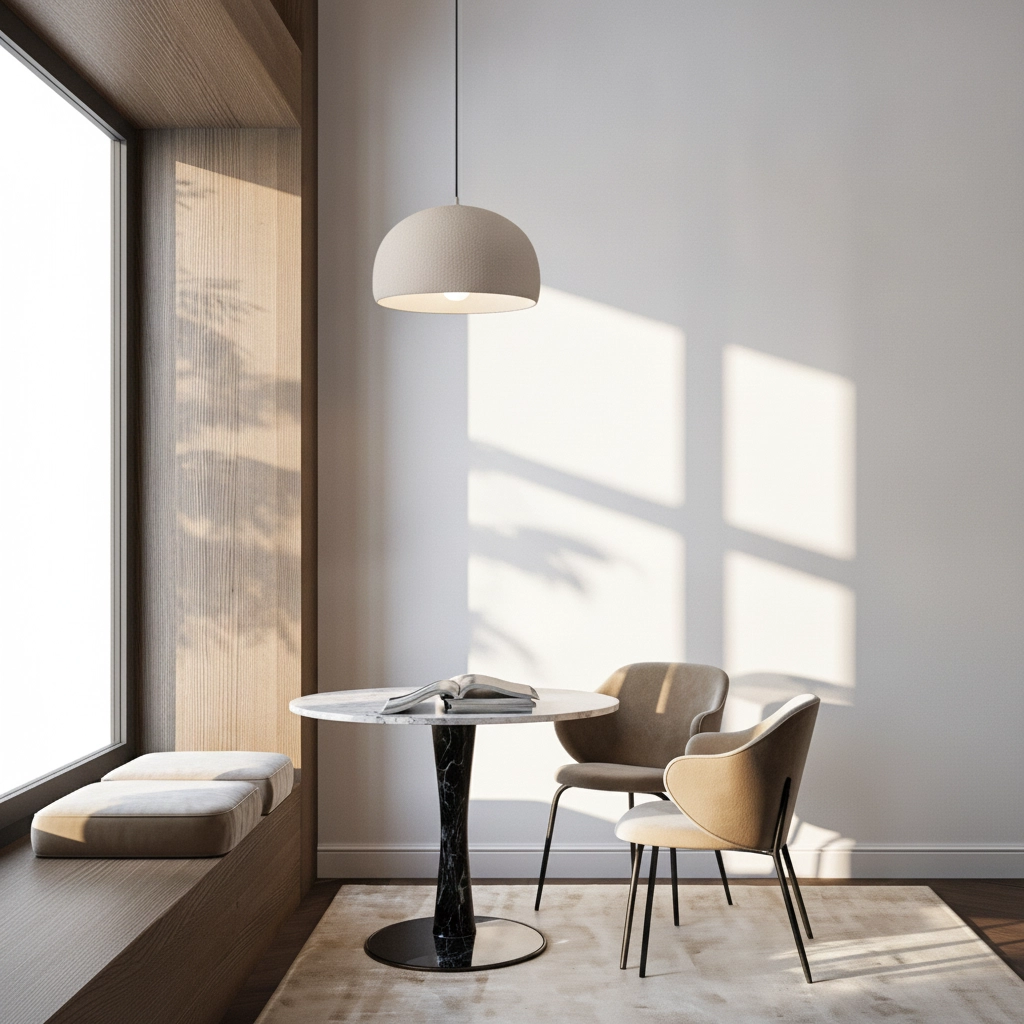 Modern pendant lamp Davo grey Ø 43cm