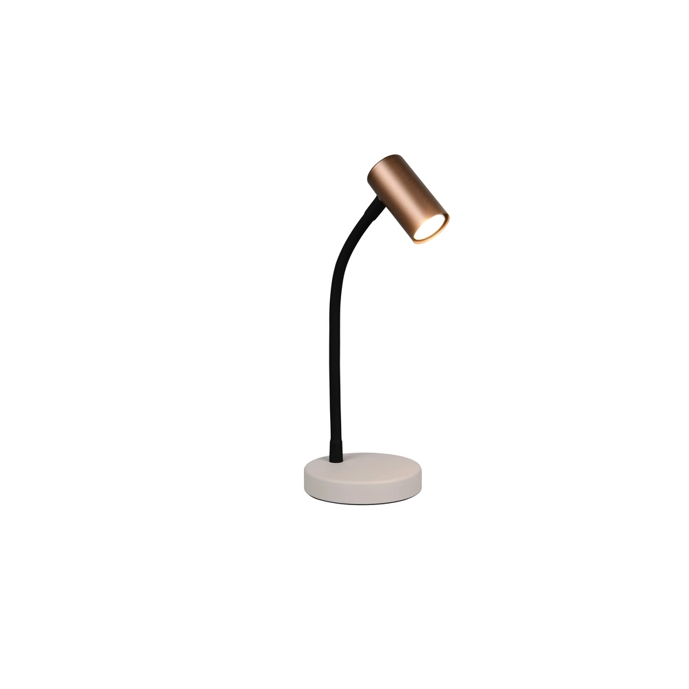 Table lamp Taryn Design mocha brown Trio 4017807685732