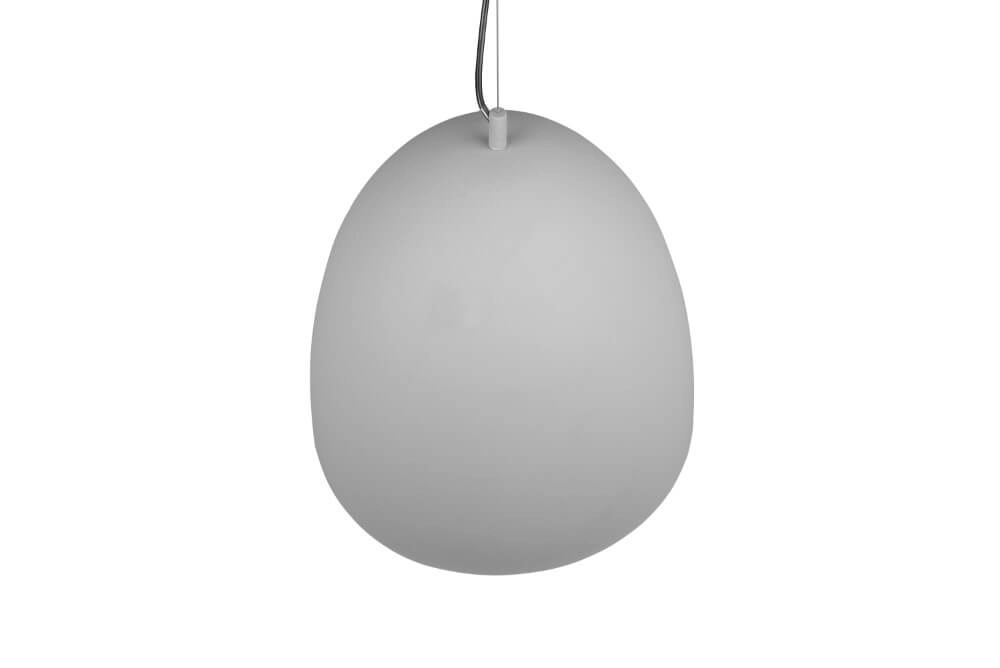 Concrete gray hanging lamp Tilda Ø 40cm Trio 4017807522341