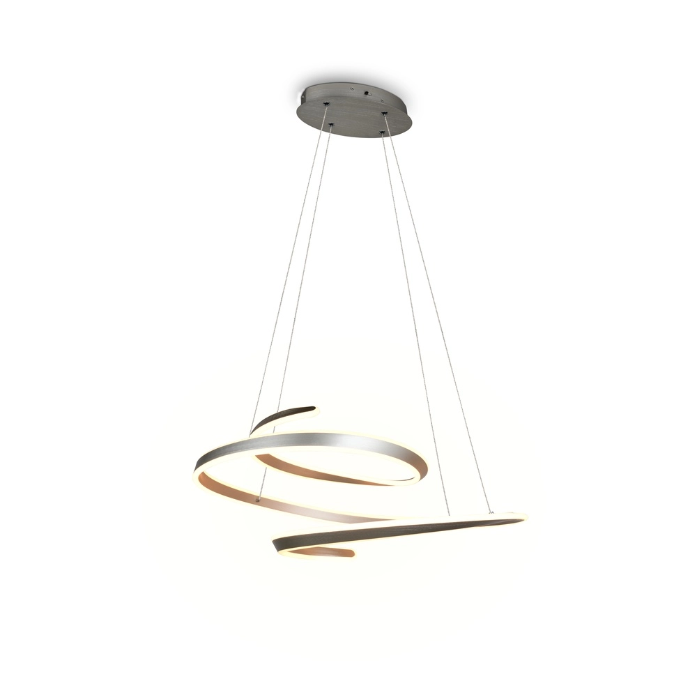 Modern pendant lamp Arlington nickel