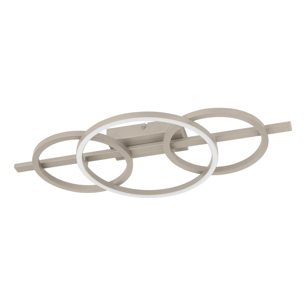 Design ceiling lamp Planillo sand brown round