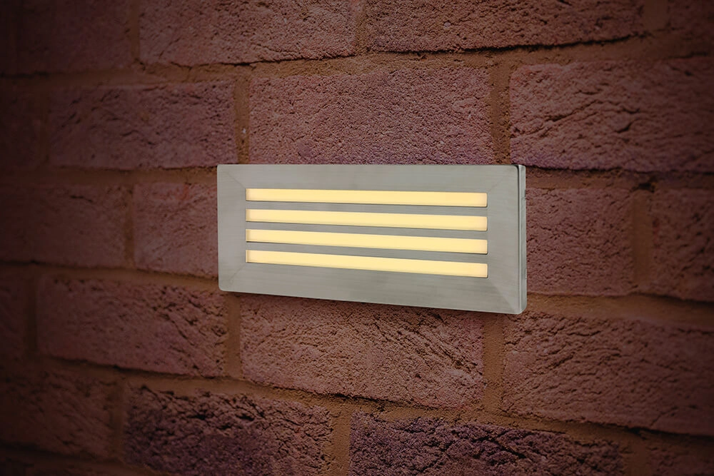 Stainless steel wall lamp Brick Lyora 5055788232544