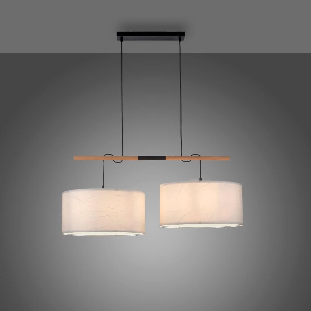 White pendant lamp Green Sofie pair Just Light 4043689995003