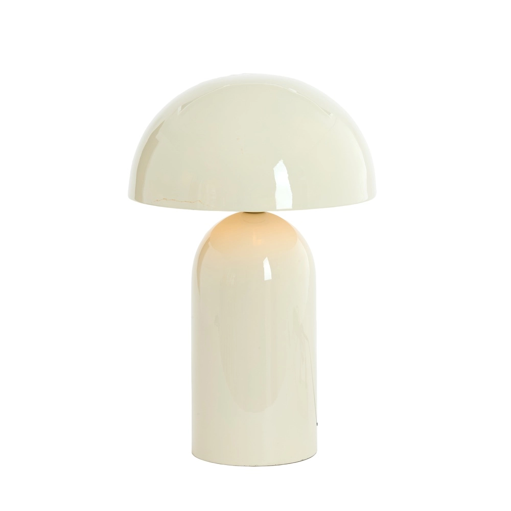 Mushroom table lamp Tolima shine cream - Ø 31cm Light & Living 8717807807832