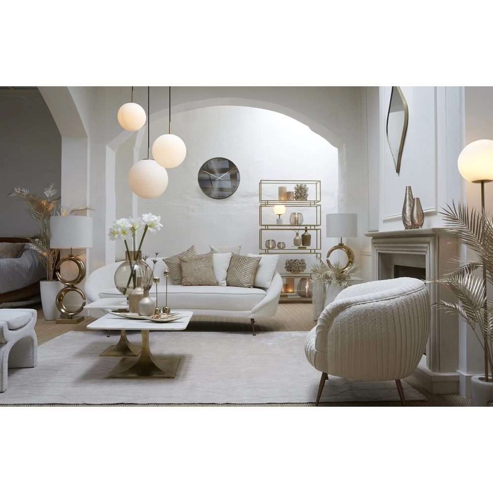 Opal Glass Pendant Light Medina Ø 40cm Light & Living 8717807650926