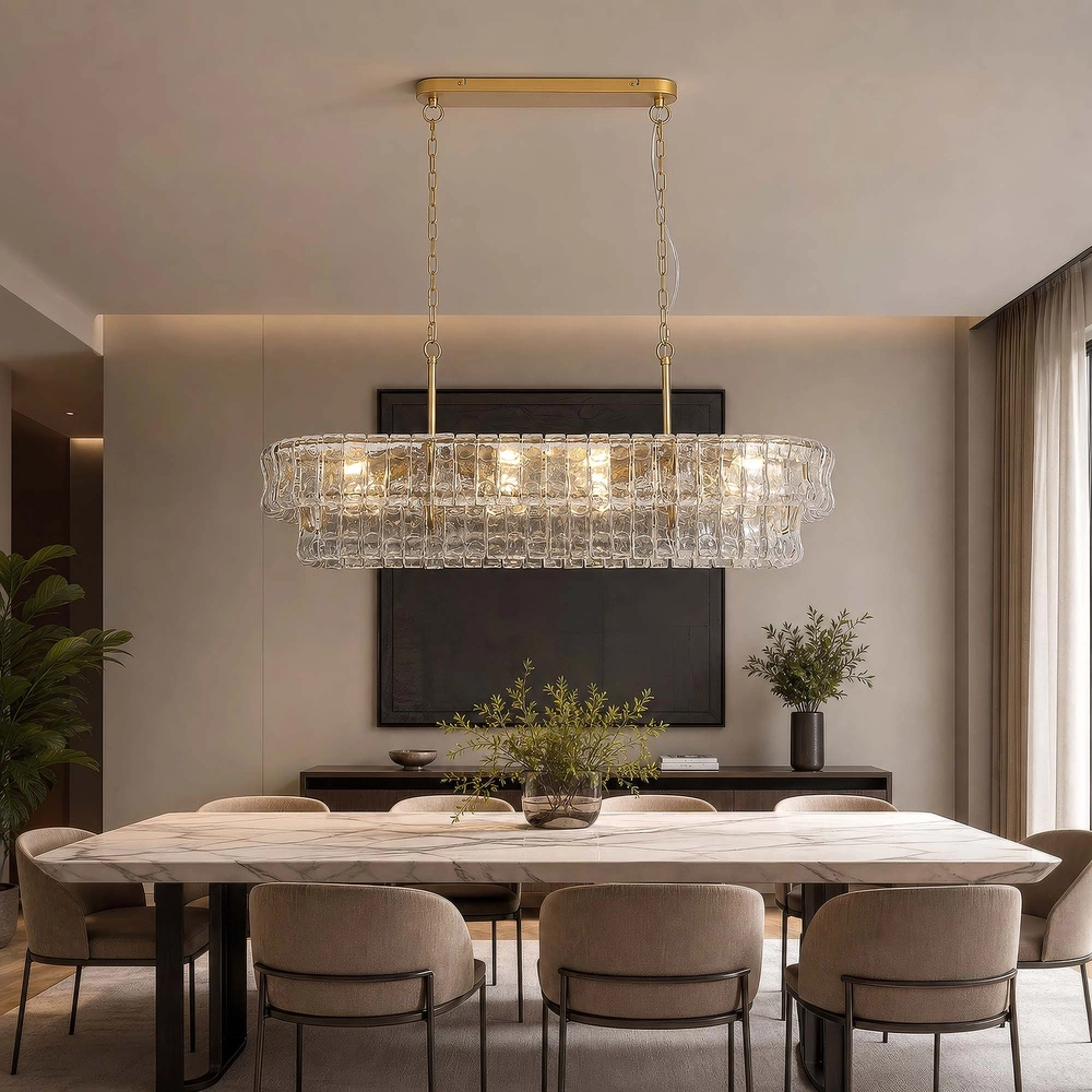 Chandelier Bowlight Gold