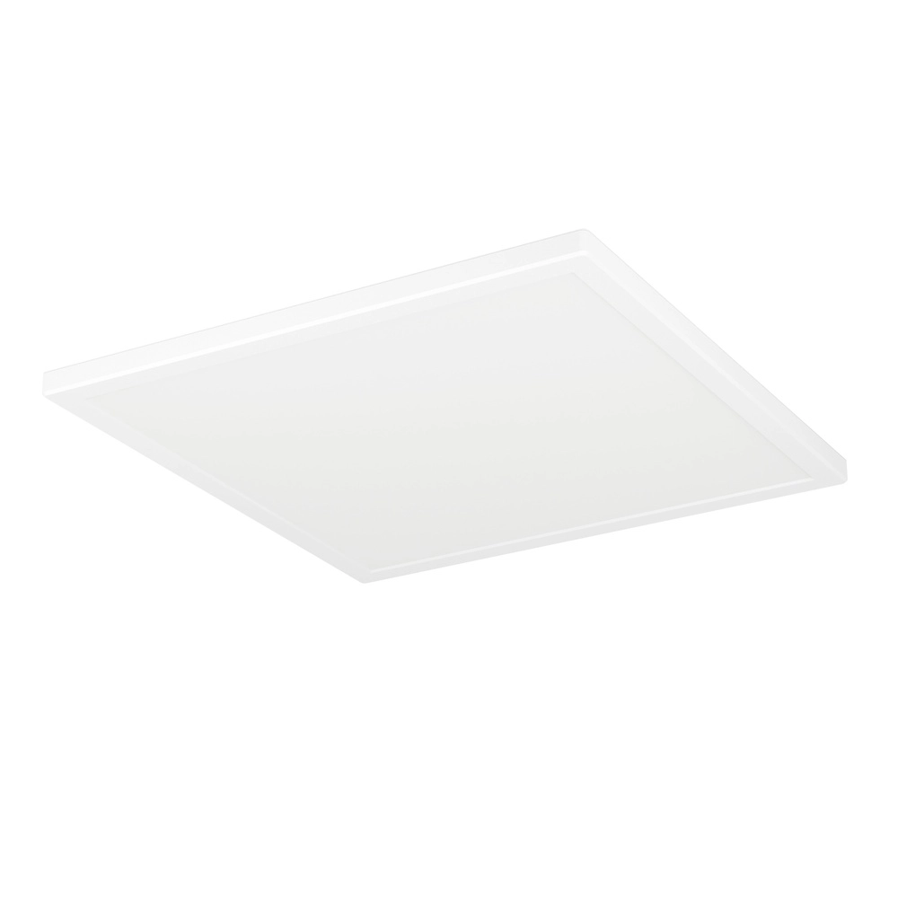 Bathroom ceiling light Rovito Square - White - 39x39cm