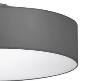 Ceiling lamp Hotel 50cm anthracite Trio 4017807505627
