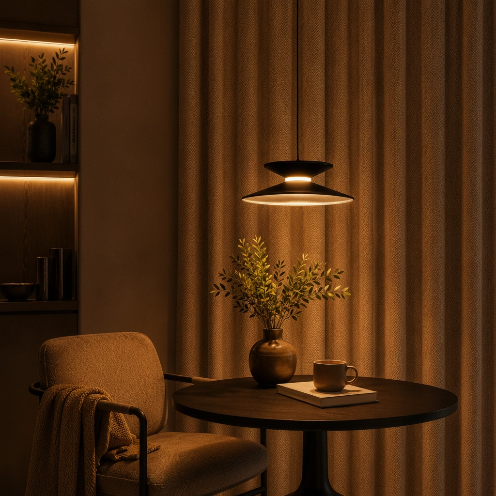 Design pendant lamp Morfi Single Black
