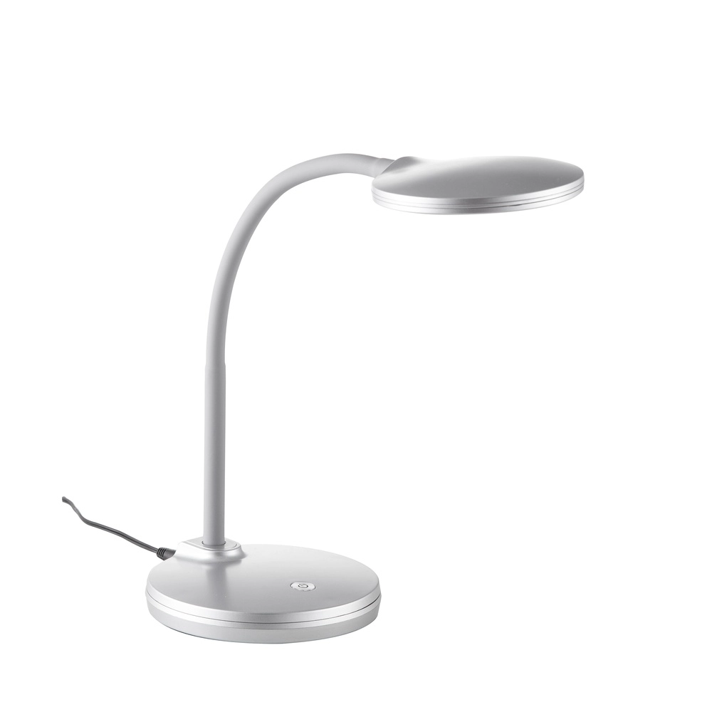 Led desk lamp Carmen silver grey