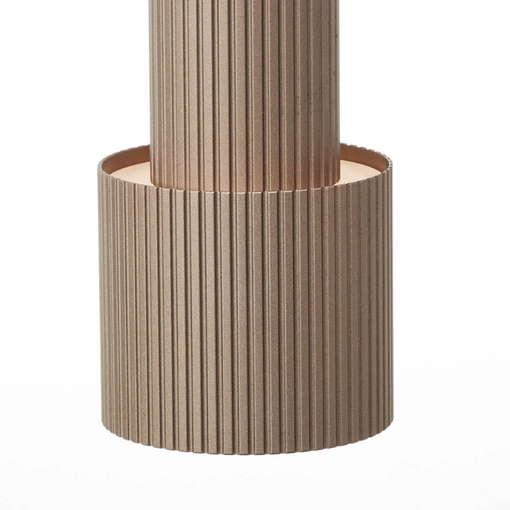 Hanging lamp straight Cadiz 4-light black with bronze Brilliant 4004353446948