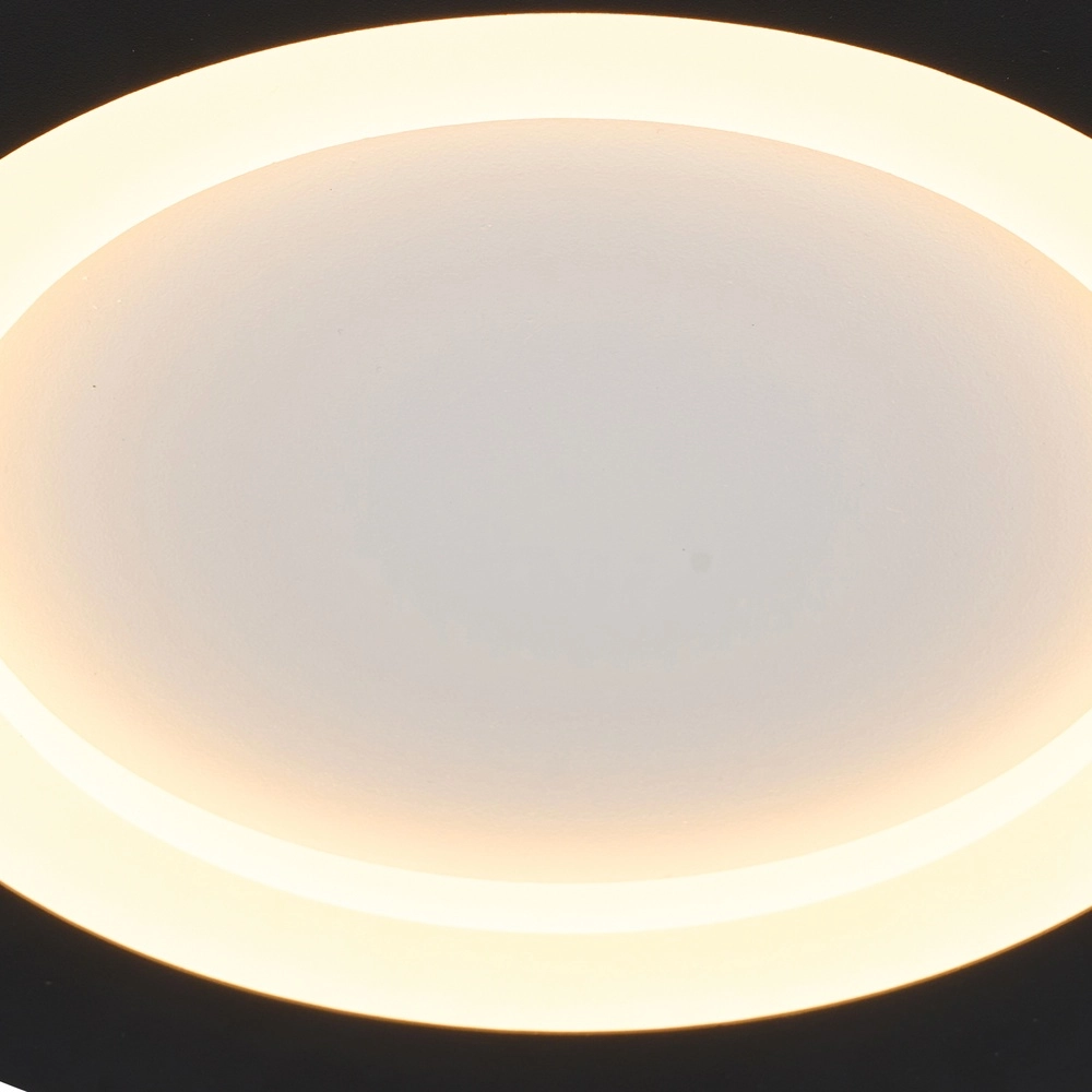 Ceiling light Ringo Ø 39cm black Searchlight 5053423303758