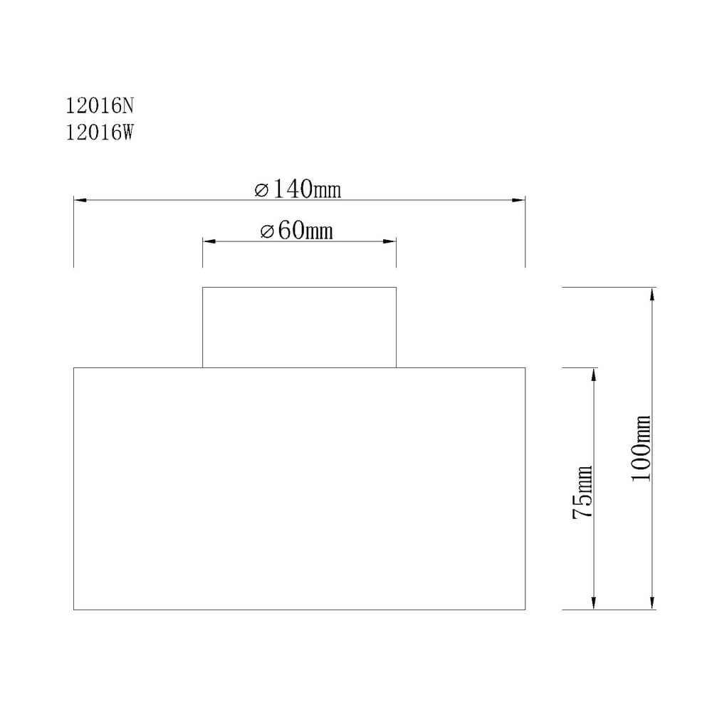 Ceiling lamp Jenny white Ø 14cm Globo 9007371391684