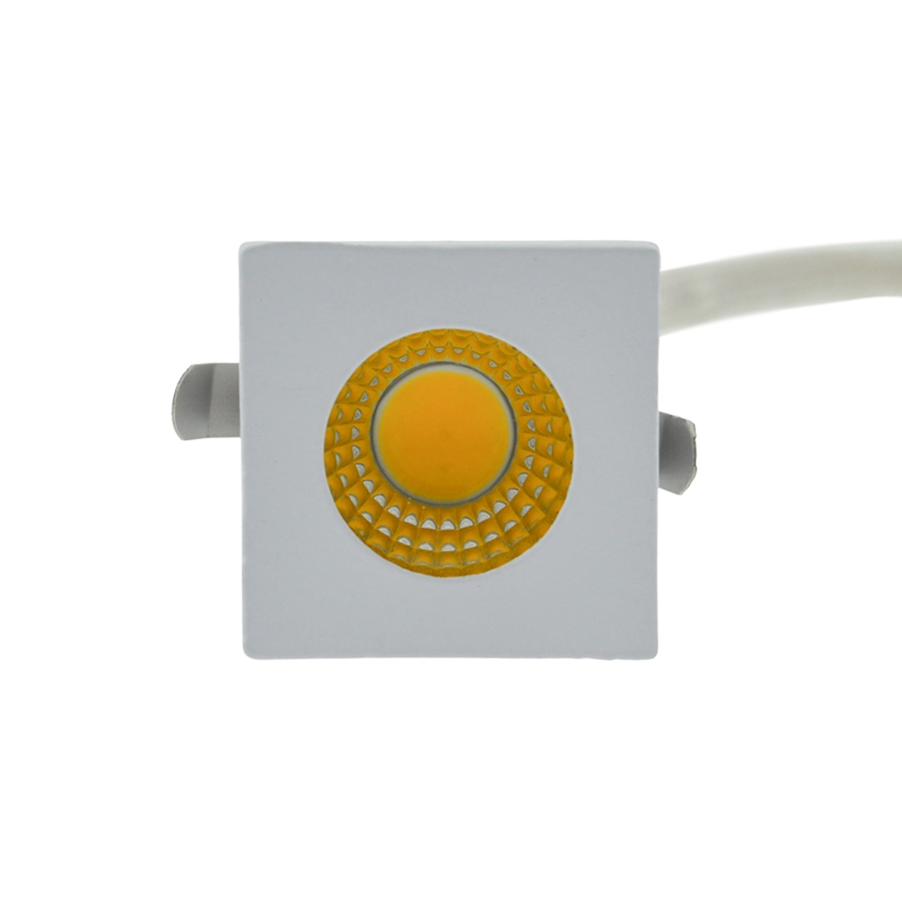 Square recessed spotlight Forte Mini white Lyora 8716803509535