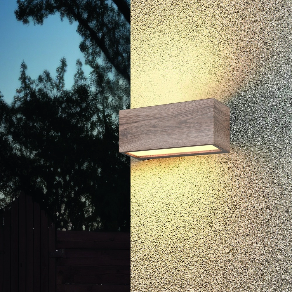 Design wall lamp Mayenne wood Trio 4017807603477