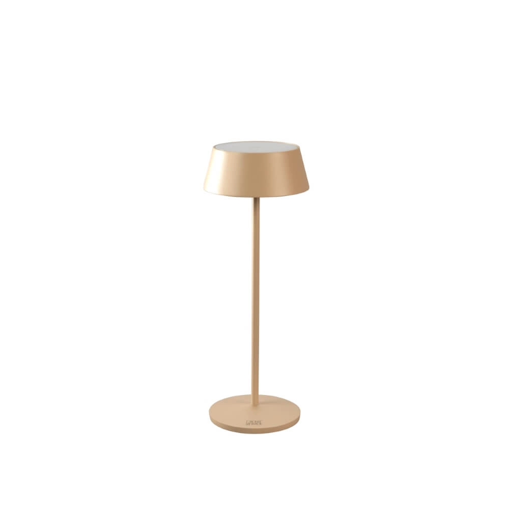 Rechargeable table lamp Menton sand brown KonstSmide 7318307839333
