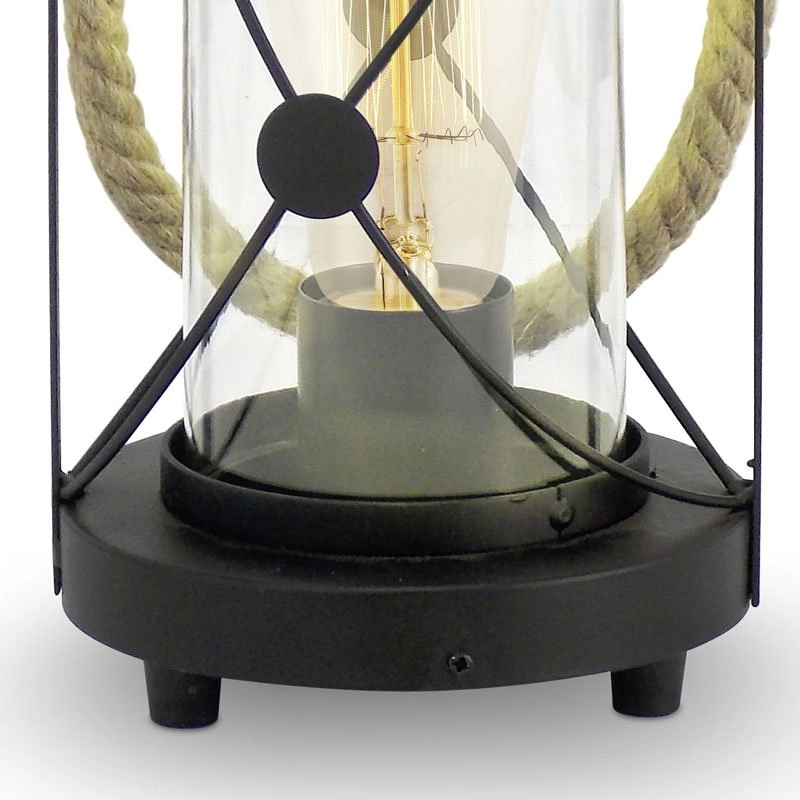 Table lamp Bradford antique black Eglo 9002759492830