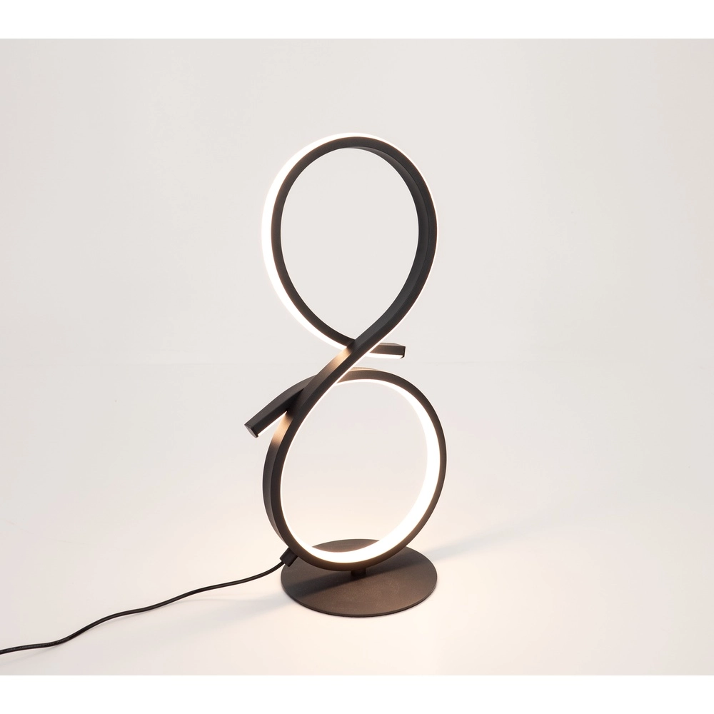 Modern LED Table Lamp Serpins 40cm - black