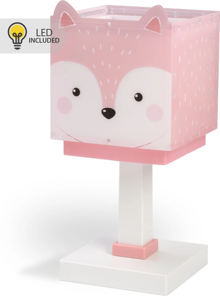 Table lamp Fox pink
