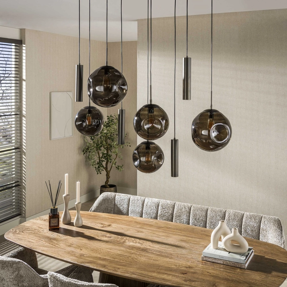 Dining table pendant lamp Stellar 5x E27 + 4x GU10 Lyora 8716803511712