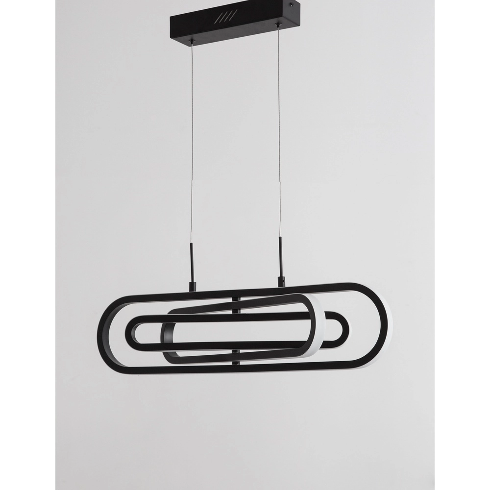 Design pendant lamp Arte Black oval Lyora 5212017426000