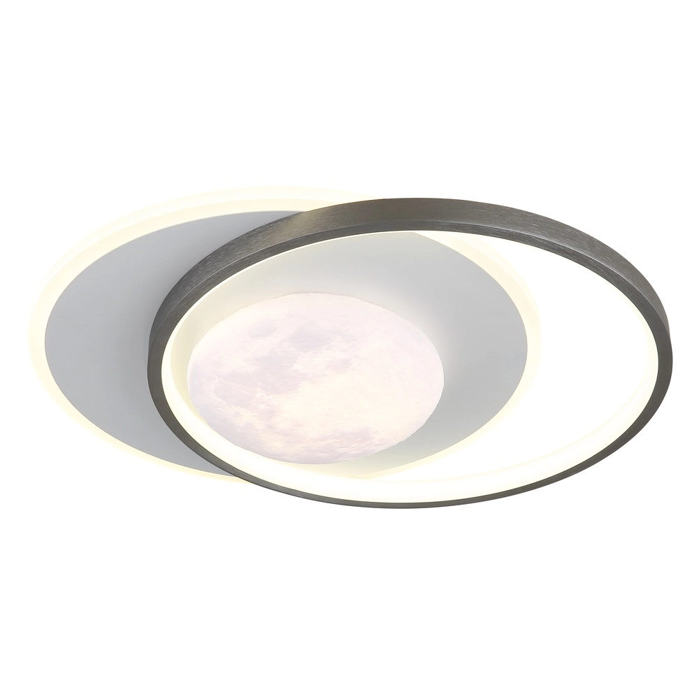 Design ceiling lamp Moon black and white