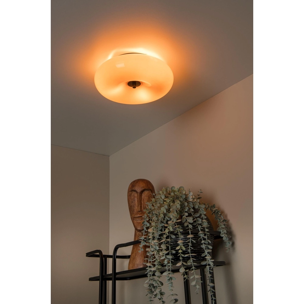 Ceiling lamp Sentino Ø 30cm orange Lucide 5411212106346