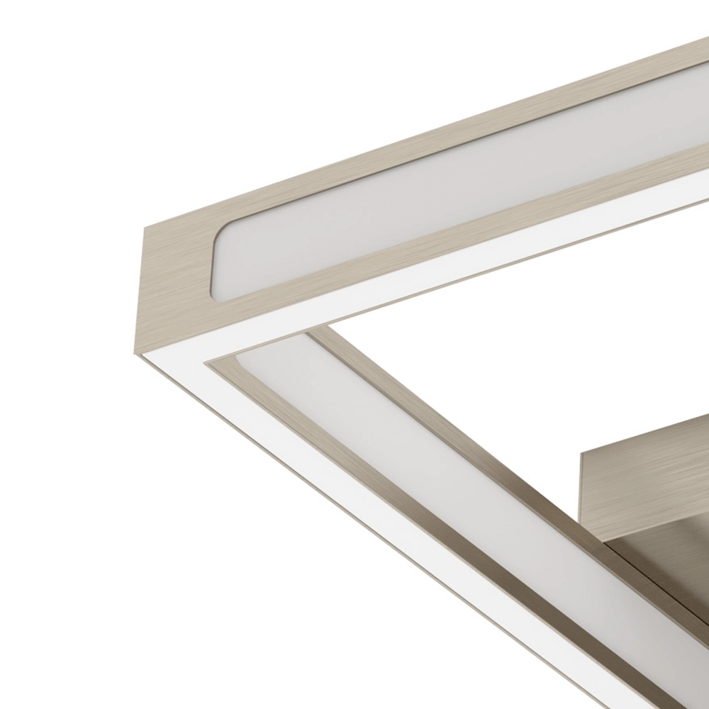 LED ceiling lamp Altaflor Stainless steel Eglo 9002759997847