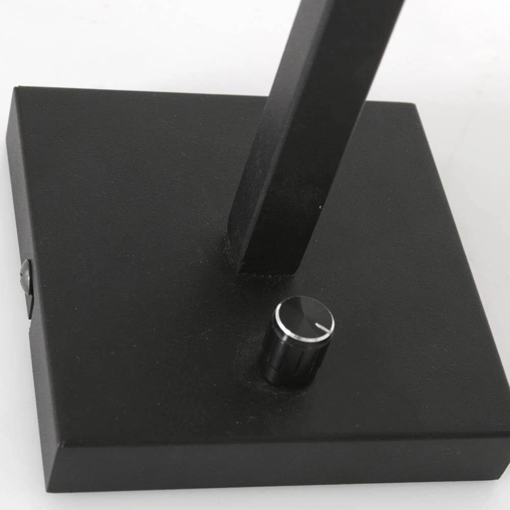 Wall lamp Stang black with amber glass Steinhauer 8712746173765