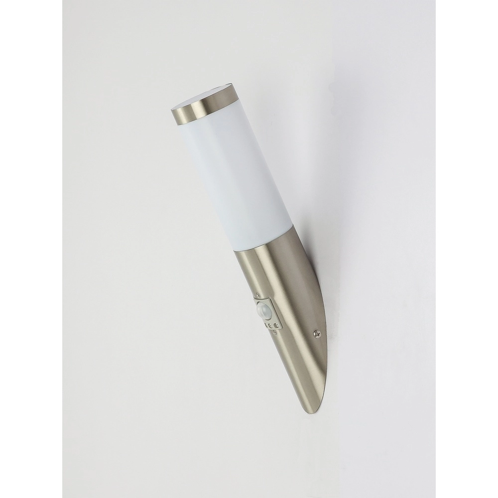 Outdoor lamp Boston Led Stainless steel with white and sensor Globo 9007371282333