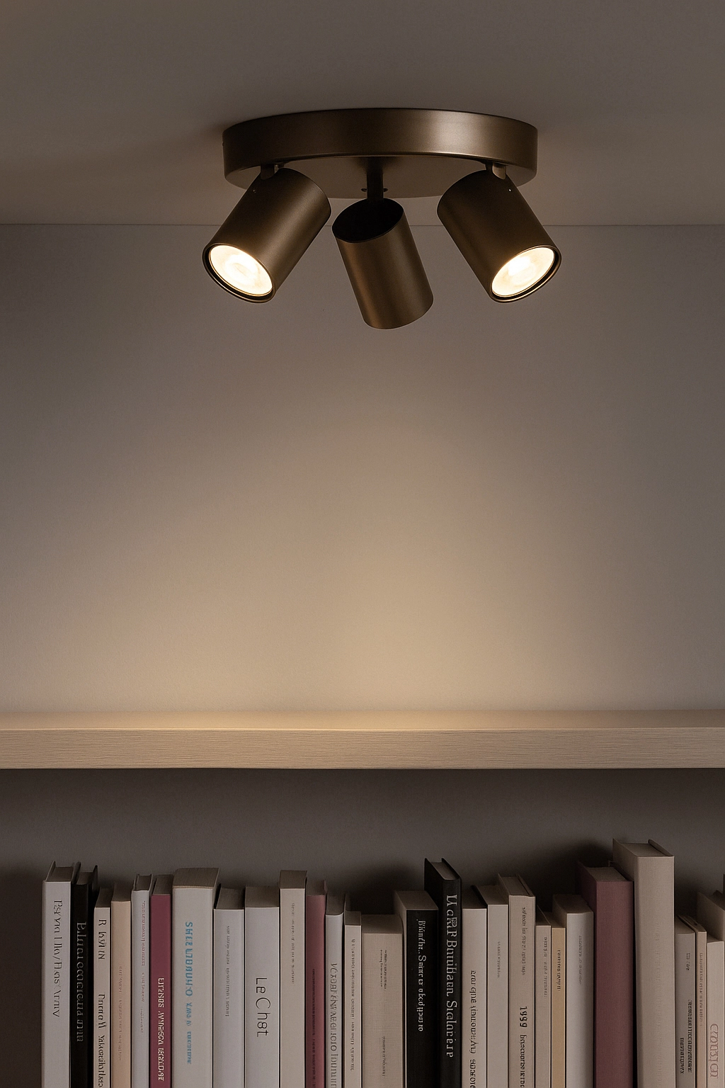 Ceiling lamp Moon 3 round bronze Lyora 5053423311852