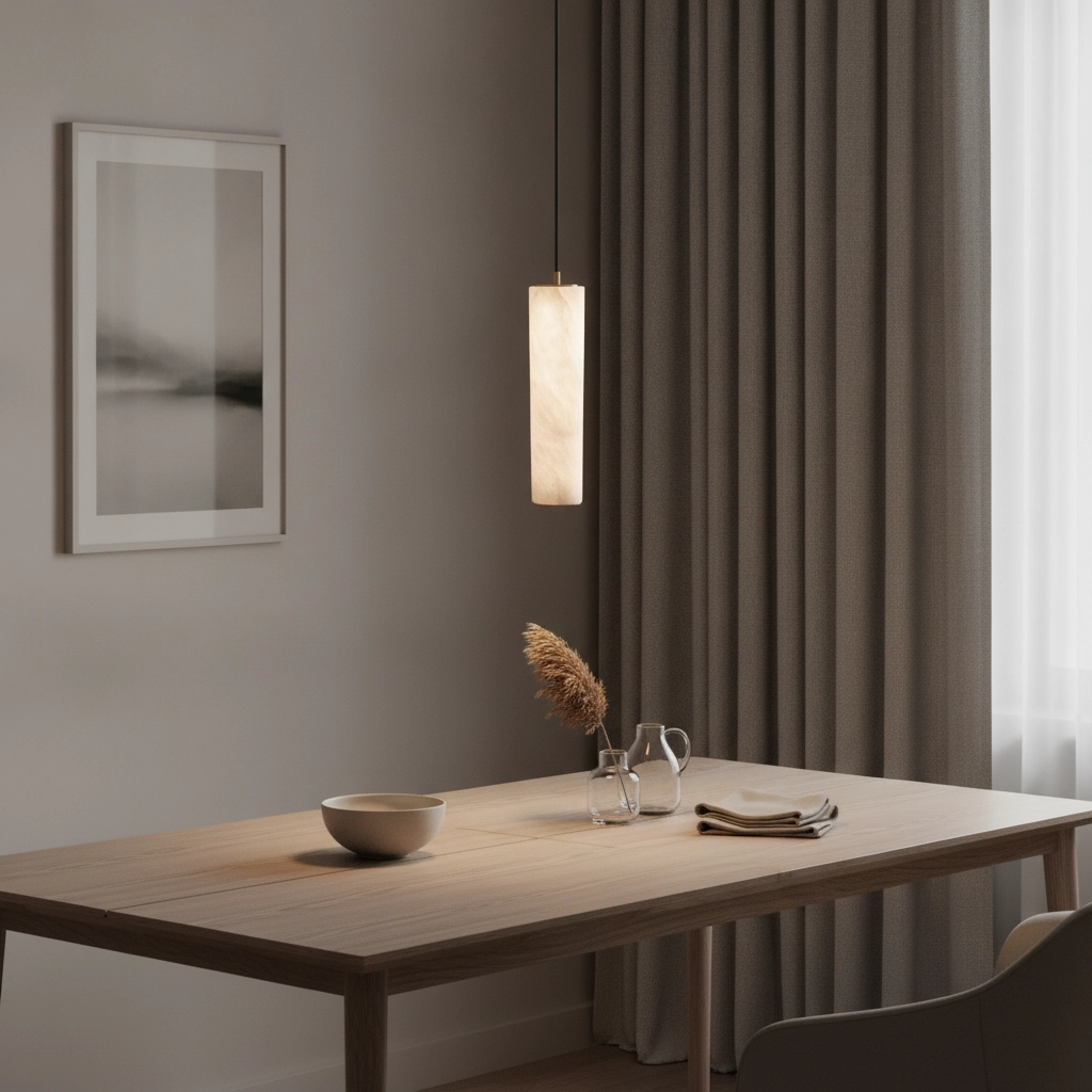 Pendant lamp Diletto Gold with white
