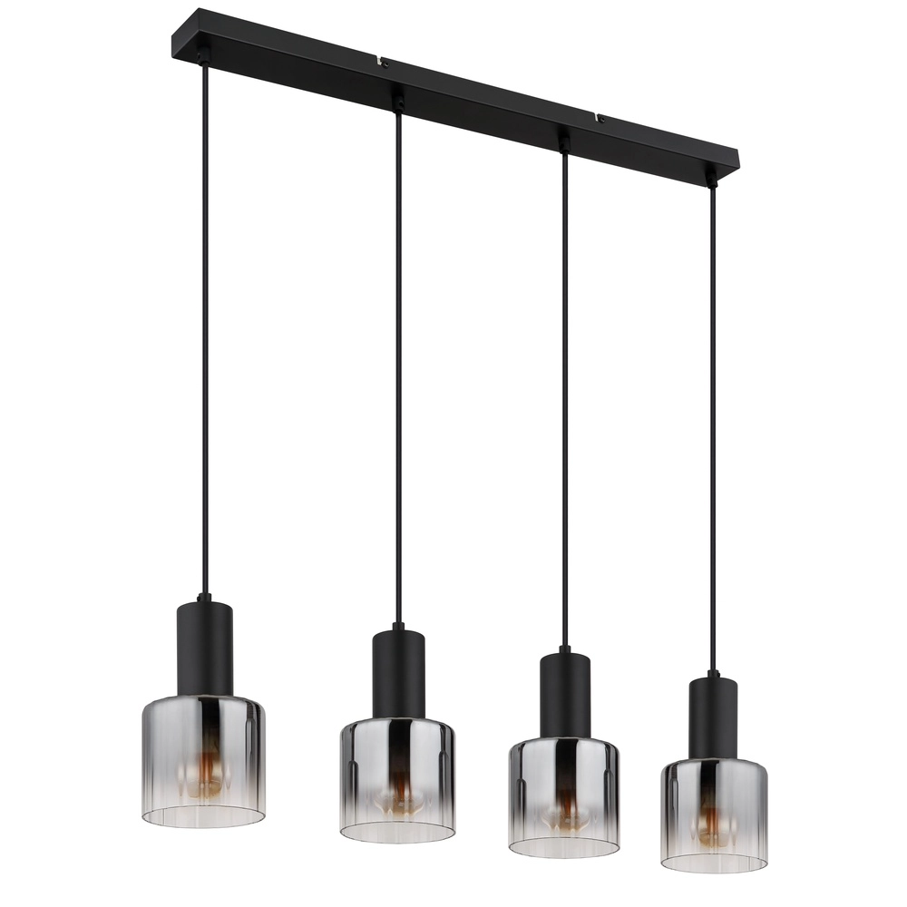 Design pendant lamp Jack 4-light black Globo 9007371507832