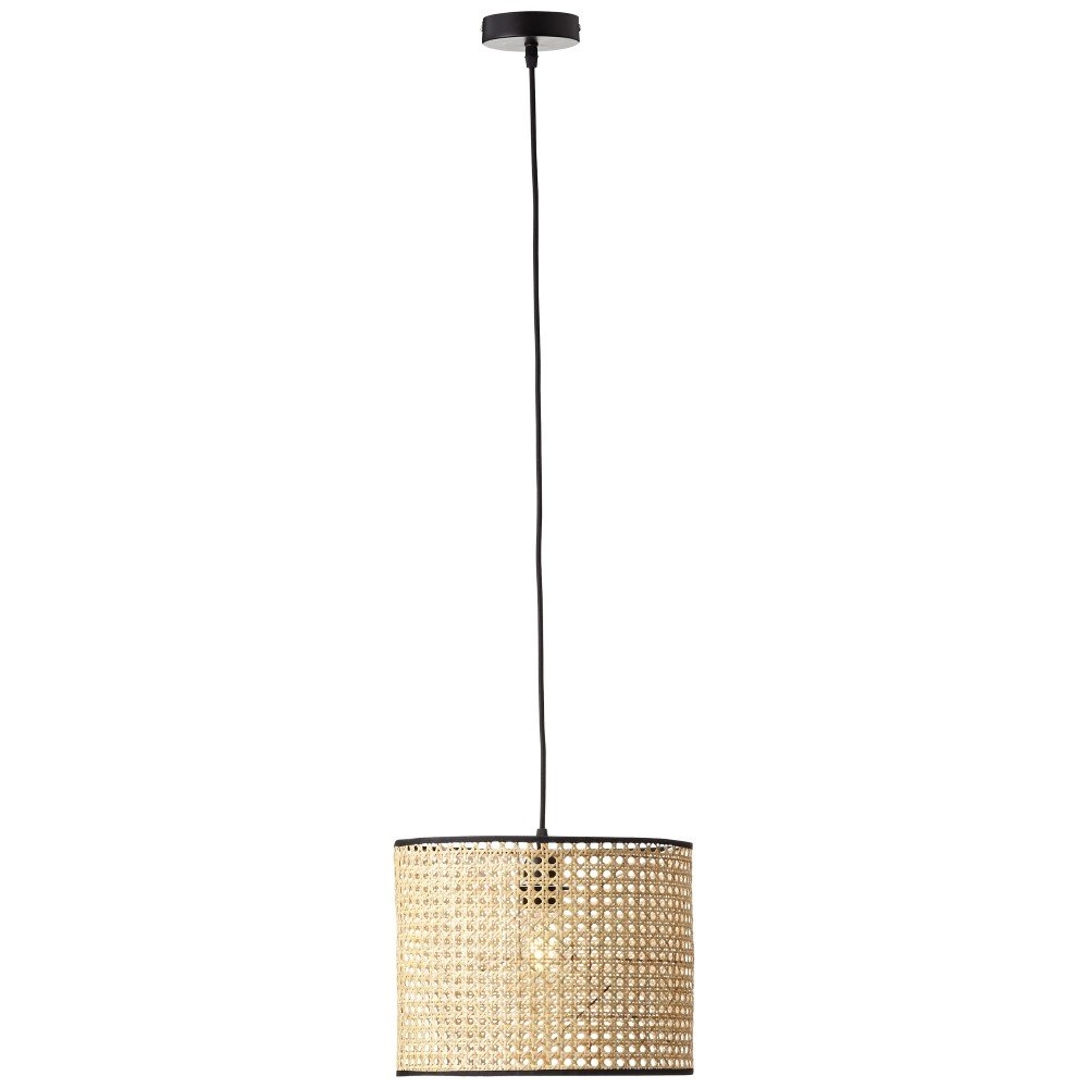 Rattan pendant lamp Wiley Ø 30cm Brilliant 4004353351662
