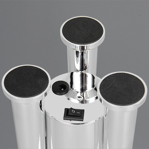 Table lamp Apollo rocket titanium grey Trio 4017807681208