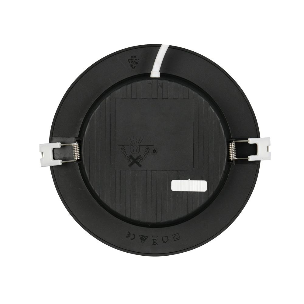 Recessed spotlight Ural black Ø 17.1cm Trio 4017807711462