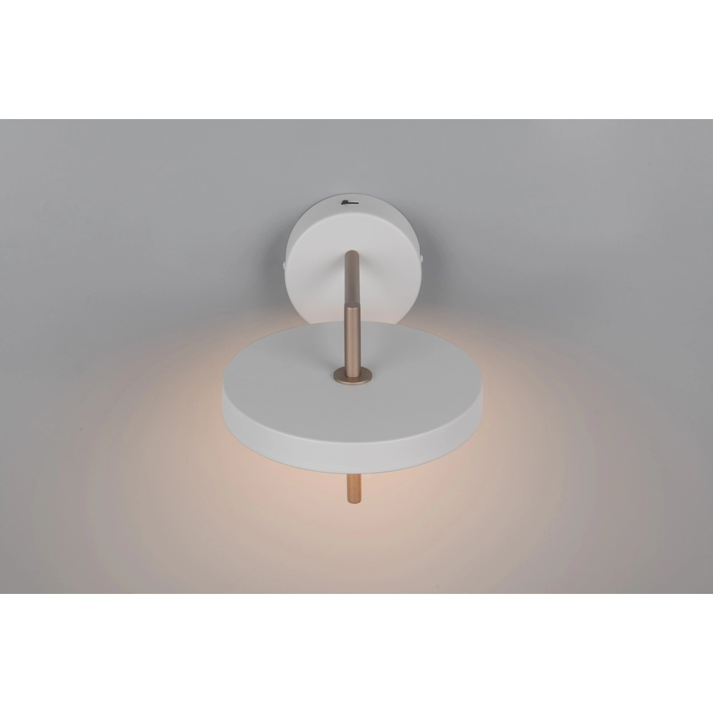 Modern wall lamp Keaton white Trio 4017807655773
