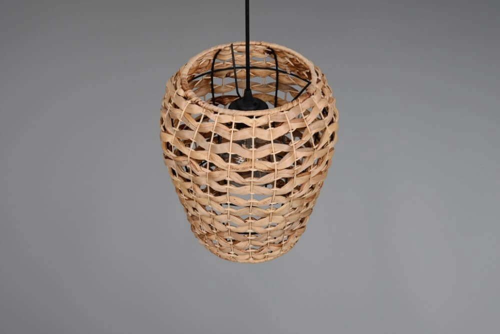 Country Pendant Lamp Jean Ø 29cm rattan Trio 4017807637670